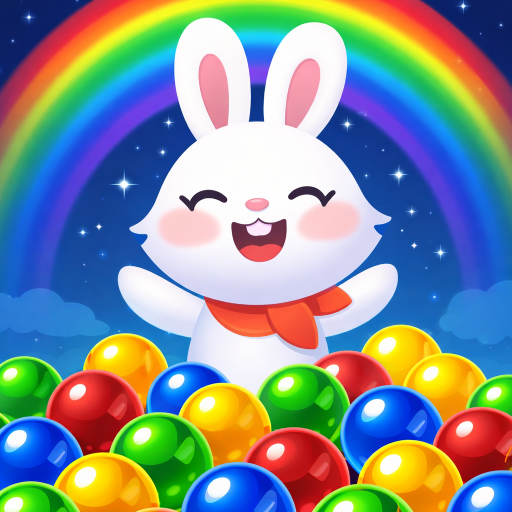 Bubble Shooter: Bunny Pop! Icon